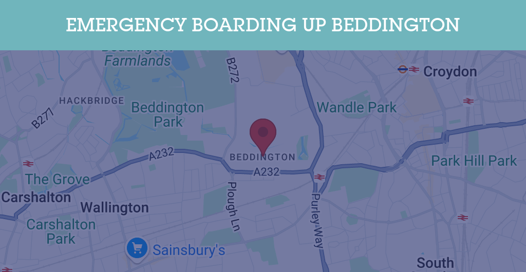 Emergency Boarding Up Services in Beddington - CR postcode