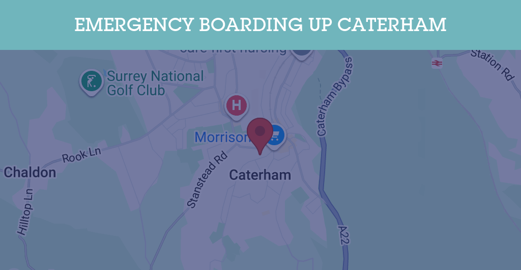 Emergency Boarding Up Services in Caterham - CR postcode