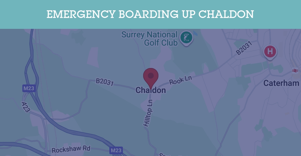 Emergency Boarding Up Services in Chaldon - CR postcode