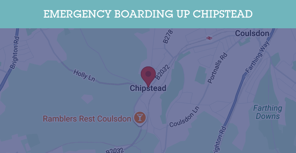 Emergency Boarding Up Services in Chipstead - CR postcode