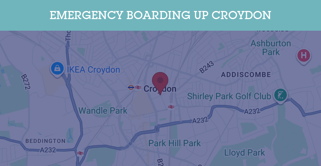 Emergency Boarding Up Services in Croydon - CR postcode