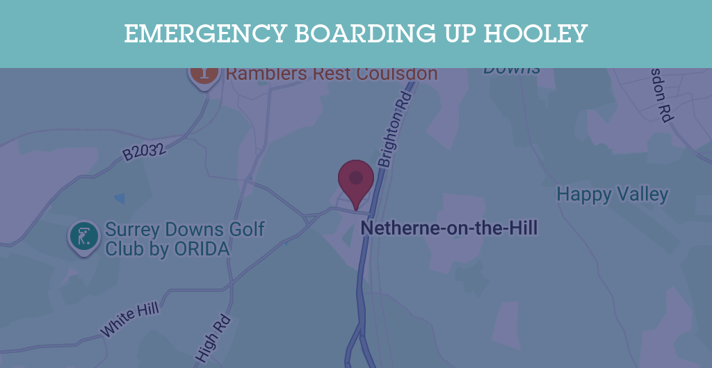 Emergency Boarding Up Services in Hooley - CR postcode