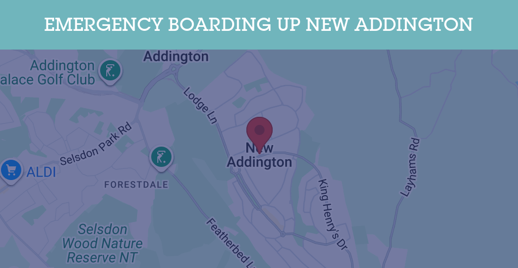 Emergency Boarding Up Services in New Addington - CR postcode