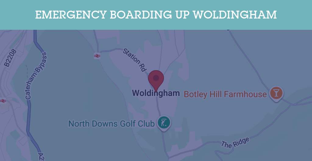 Emergency Boarding Up Services in Woldingham - CR postcode
